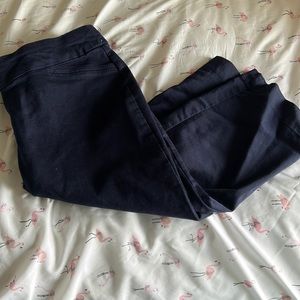 Croft & Barrow Black Ankle Pants